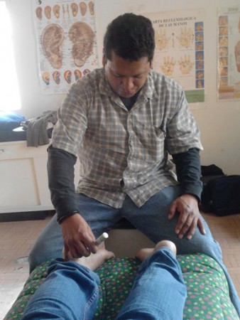 Javier Reyes. Moxibustión